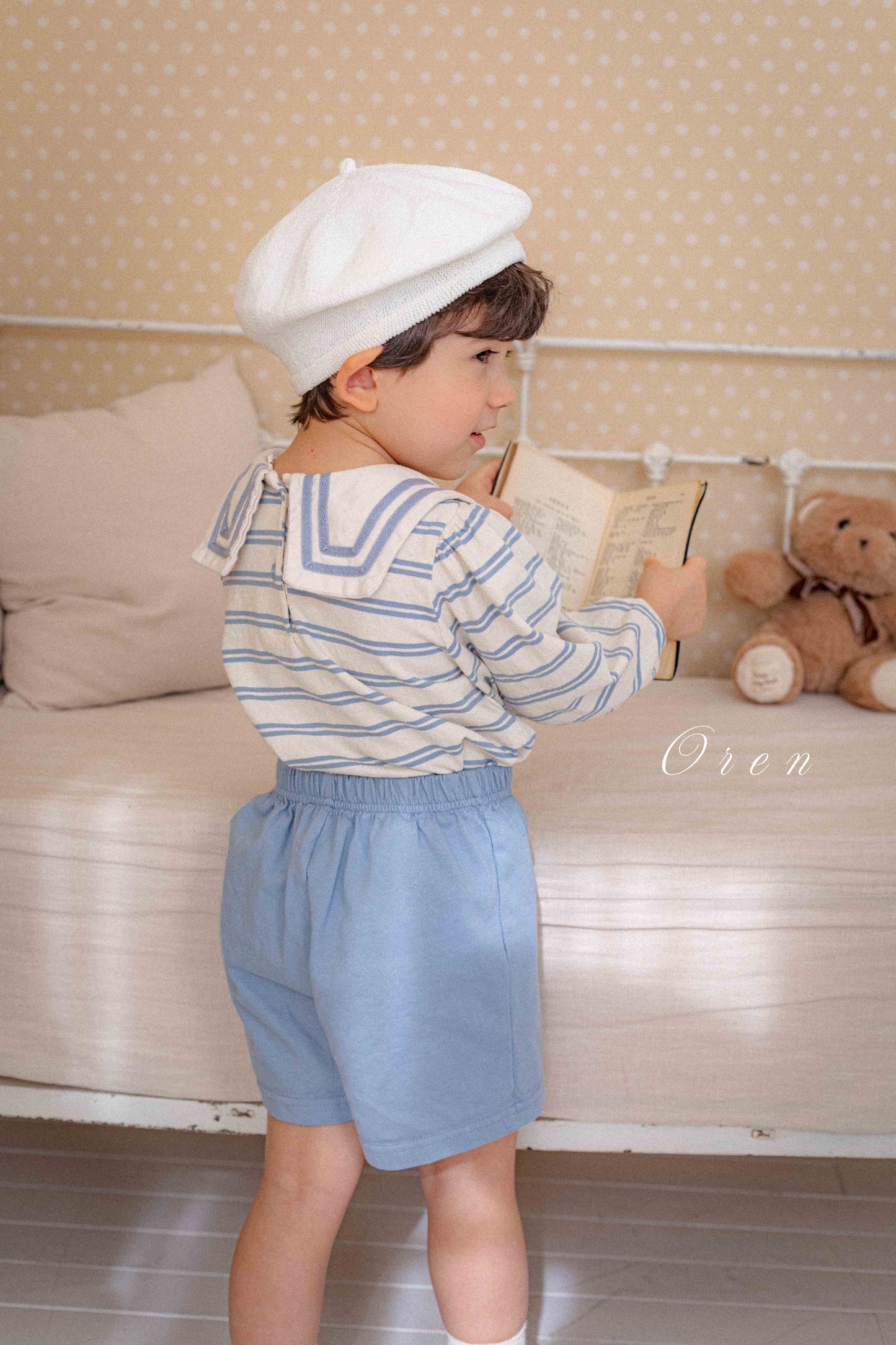 【予約商品】Marine st top and bottom [Oren] (26SS)【2026年3月中旬以降順次発送】