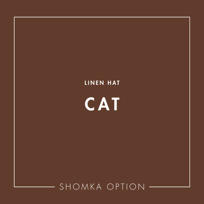 【SHÓMKA】option / type (linen hat)