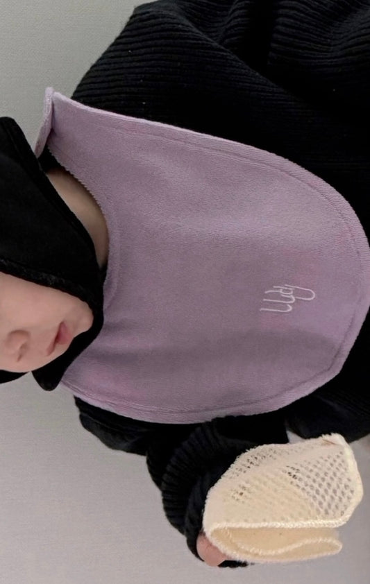 Cloud Terry Bibs - Lavender [wouldU]