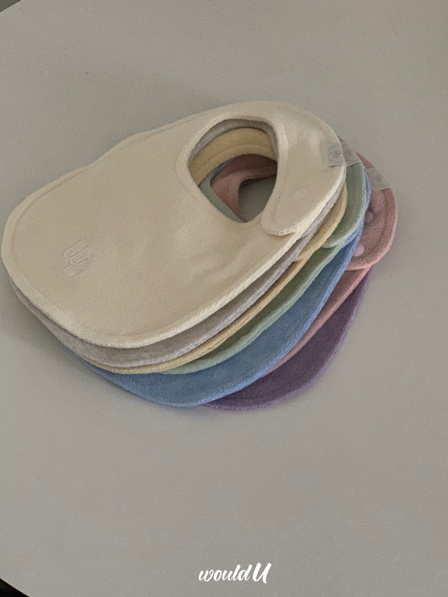 【オーダー会】cloud terry bibs [wouldU]【2025年11月下旬以降順次お届け予定】