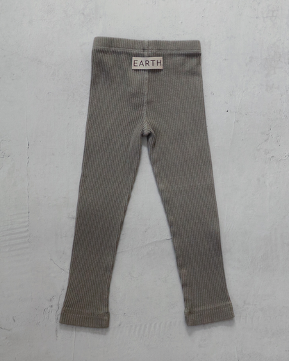 Ribbed pants - Khaki [EARTH THE ARCHIVE] (26AW)