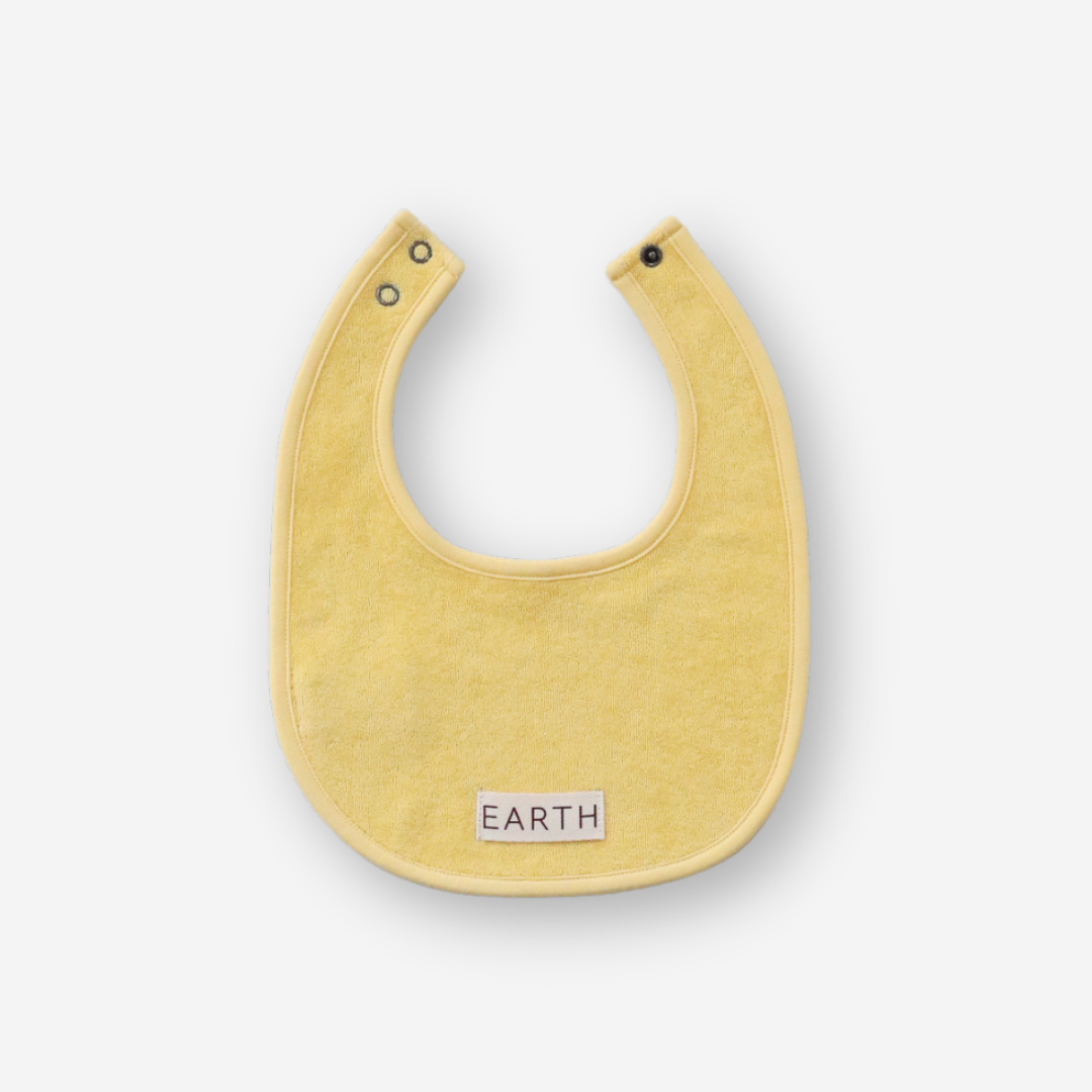 Organic Bib - Yellow [EARTH THE ARCHIVE] (26AW)