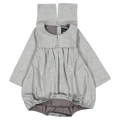 【オーダー会】 Romper BOULBI - flannel gray [Maison Marelle](25AW Drop1) 【2025年12月中旬以降発送予定】