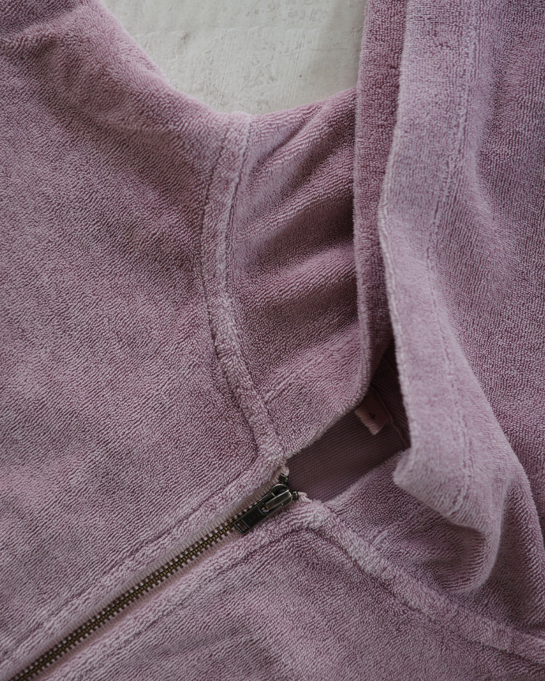 Volume hoodie - Cotton Lavender [EARTH THE ARCHIVE] (26AW)