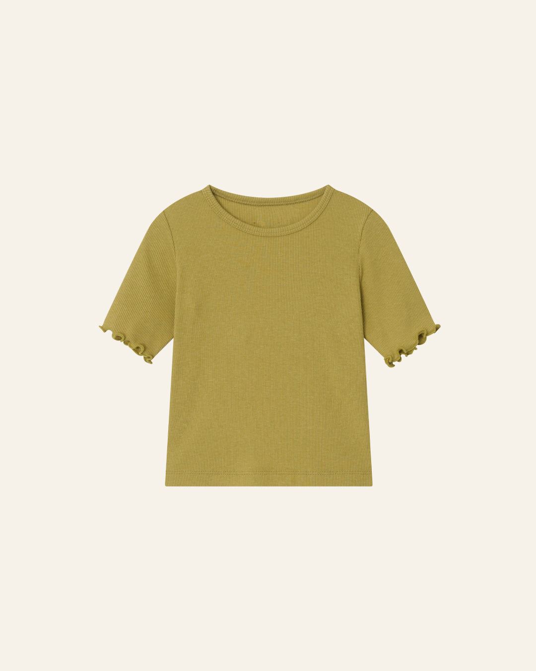 Color Wave Tee - Olive [Doucement] (26SS)