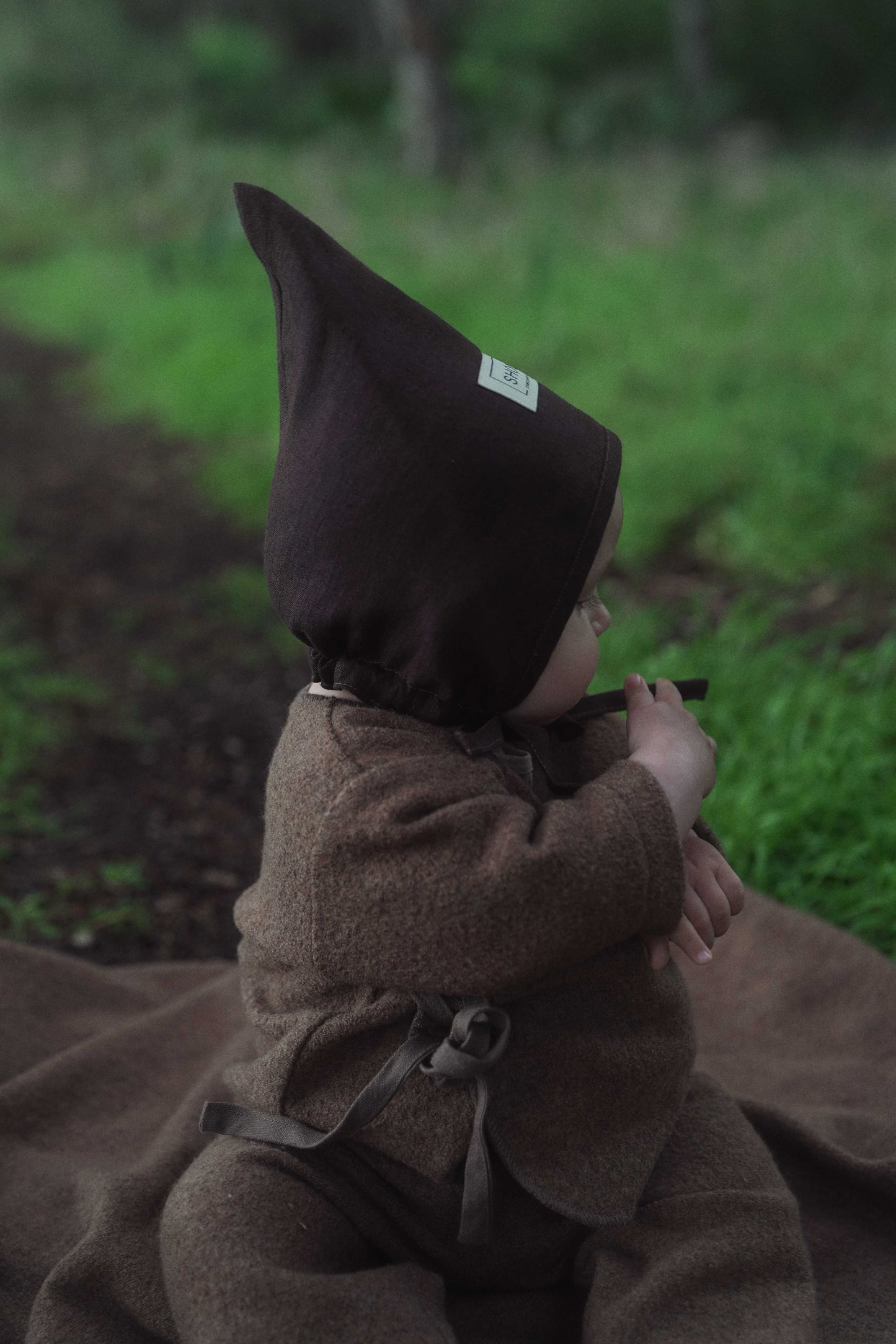 【オーダー会】LINEN PIXIE BONNET [SHOMKA] 【2026年4月中旬以降順次発送】