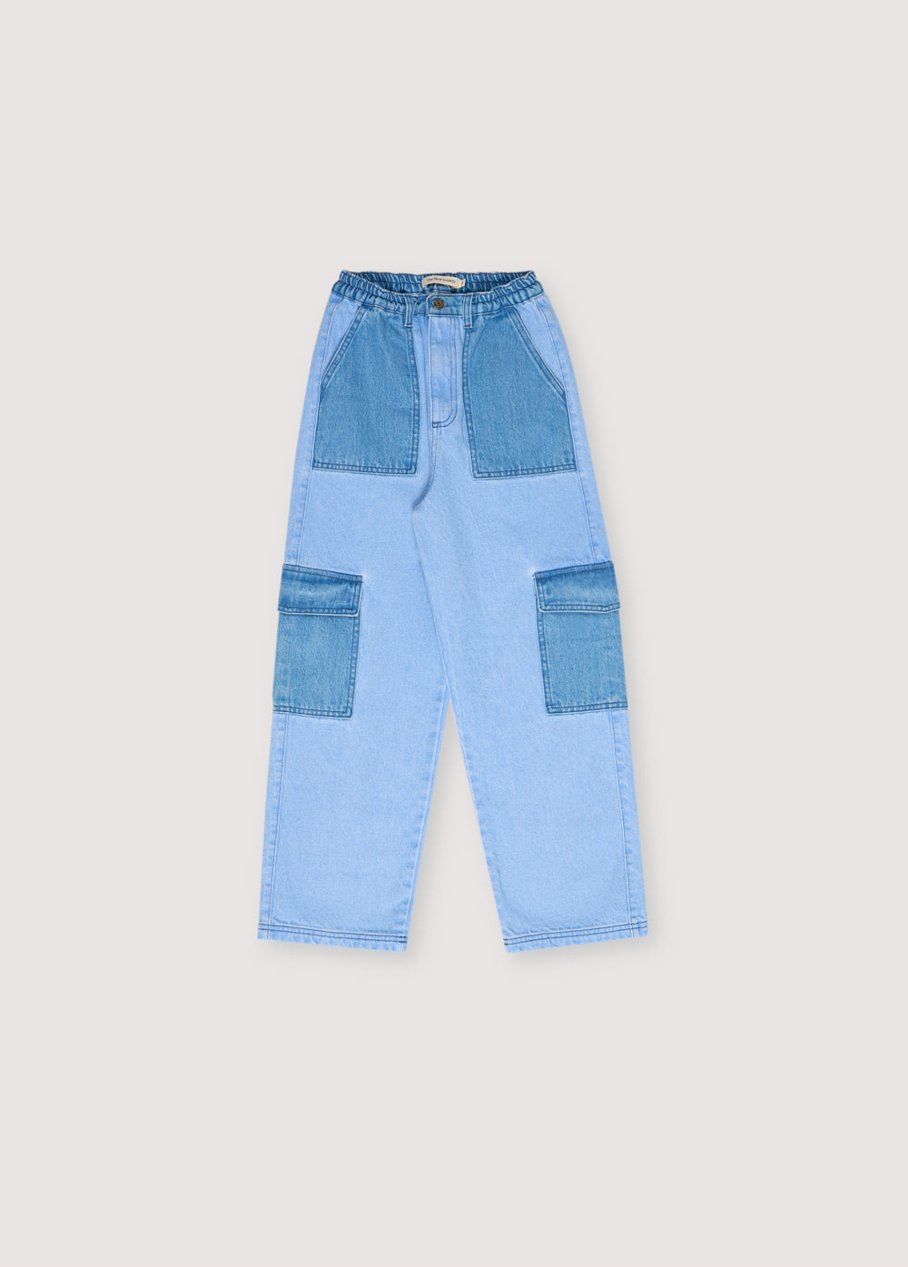 Edelssa Pant - Color Block Denim [The new society] (25SS)