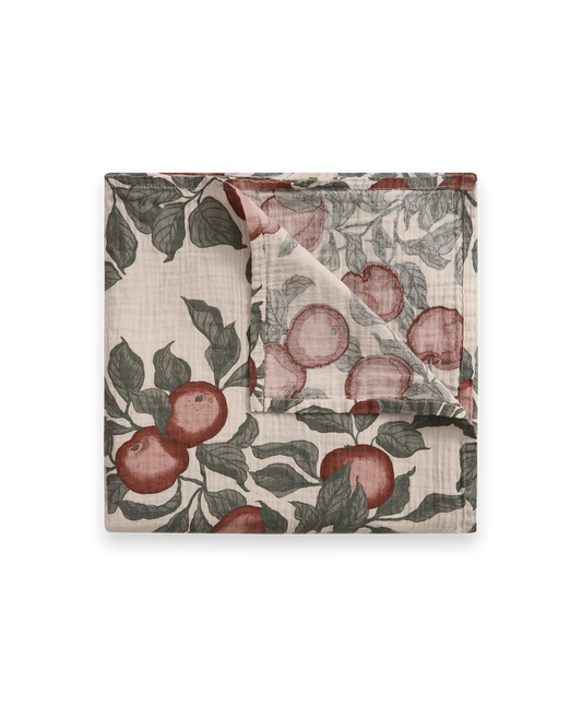 Muslin Swaddle Blanket - POMME [garbo&friends]