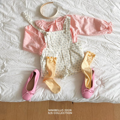 【予約販売】Blossom Blouse [NINIBELLO] (26SS)【2026年2月下旬以降順次発送】