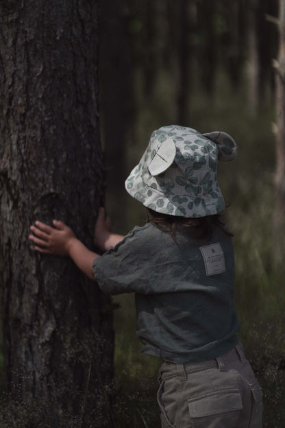 【オーダー会】'MOUSE' LINEN HAT [SHOMKA] 【2026年4月中旬以降順次発送】