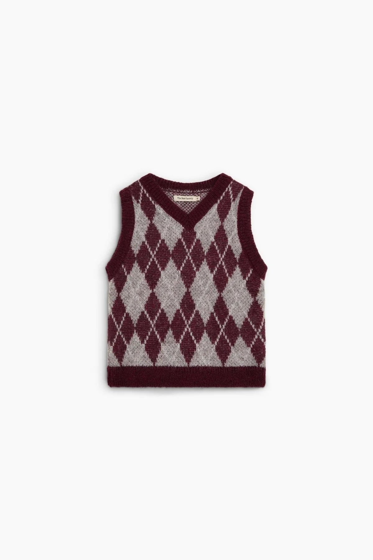 Dune Waistcoat - Dune Diamond [the new society](26AW)drop1