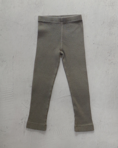 Ribbed pants - Khaki [EARTH THE ARCHIVE] (26AW)