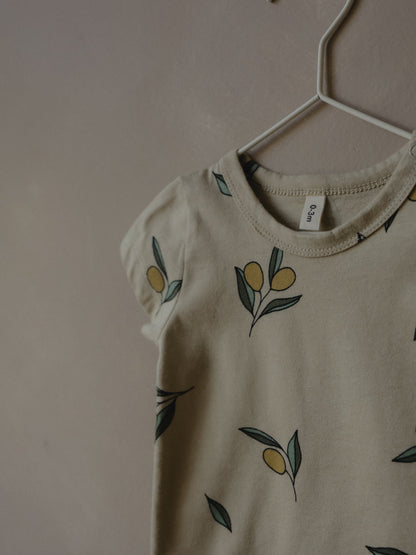 Olive Garden Short Sleeve Bodysuit [organic zoo] (core collection)