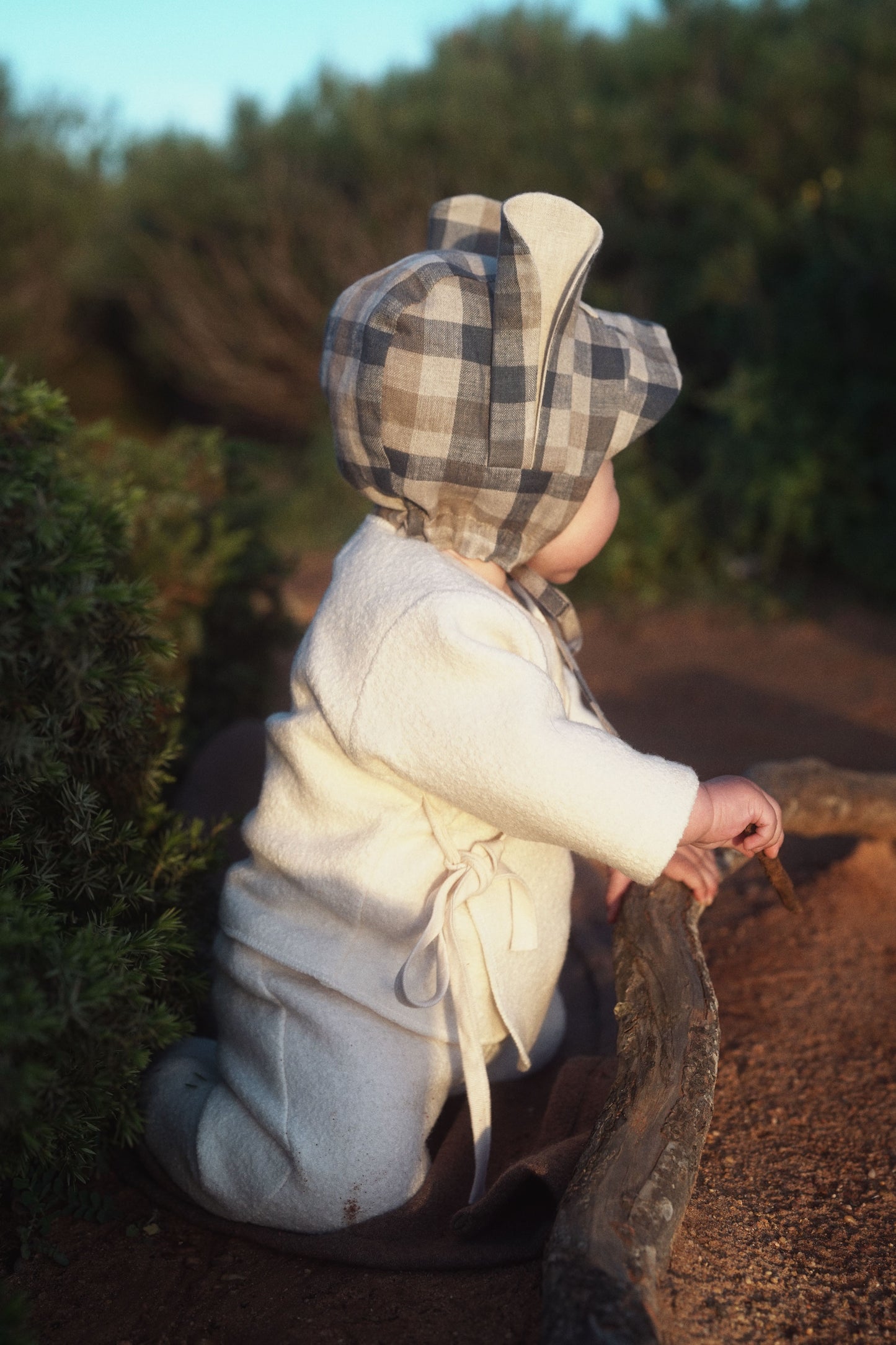 【オーダー会】'JERBOA' LINEN BONNET [SHOMKA] 【2026年4月中旬以降順次発送】