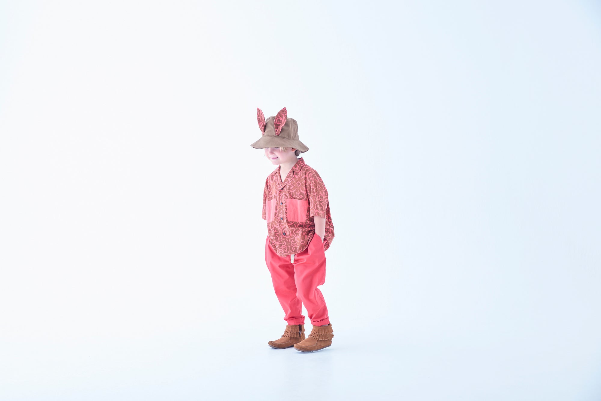 AZULEJOS Beast Bucket Hat - brown [eLfinFolk] (26SS)