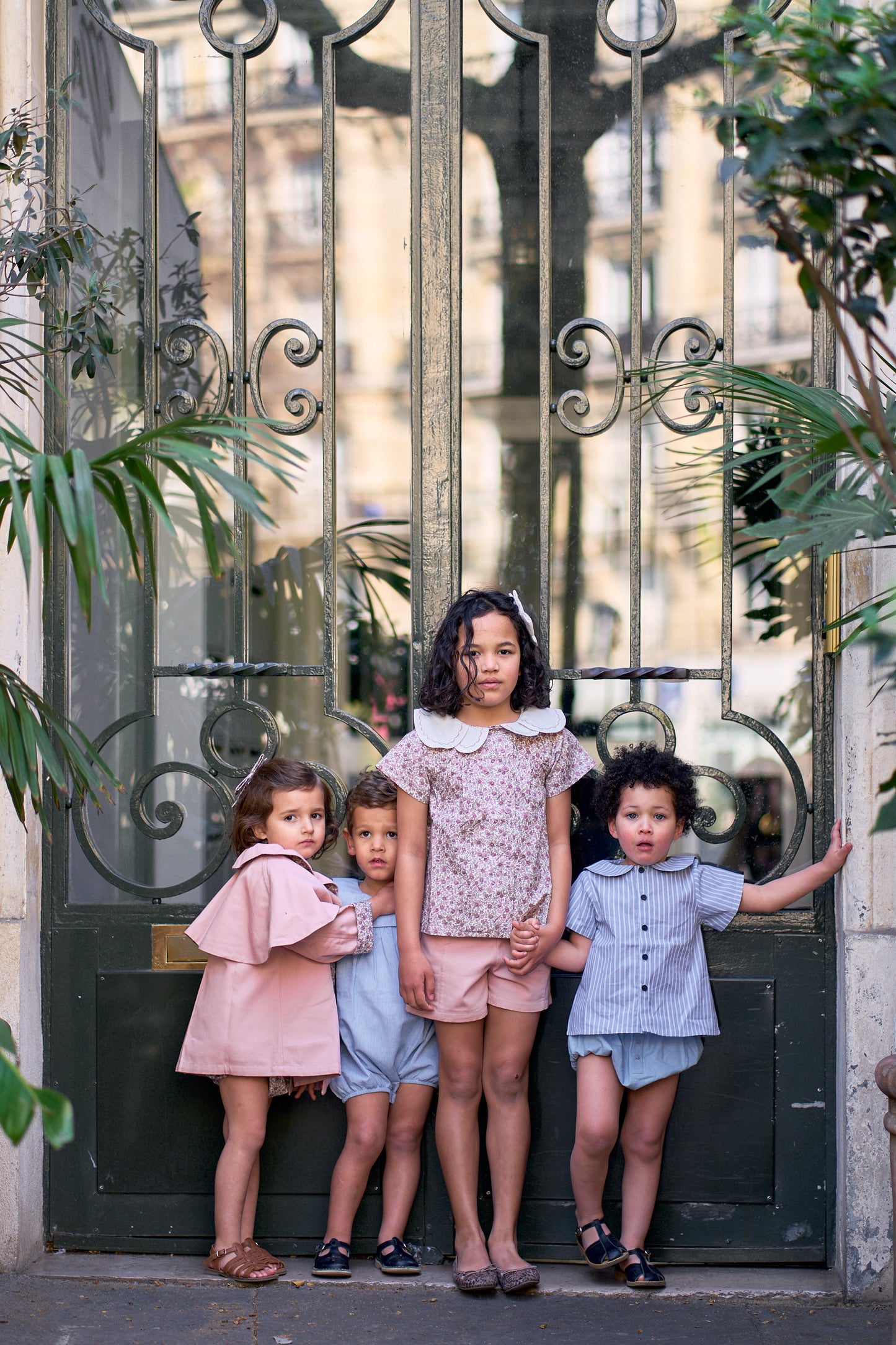 Blouse NOLLET - pink flowers [Maison Marelle] (26SS)