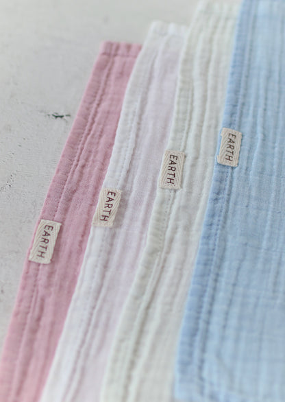 Plant dyed organic cloths set - Solid [EARTH THE ARCHIVE] (26AW)