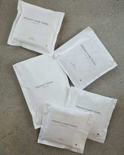 Hand towel - Peach [EARTH THE ARCHIVE] (26AW)