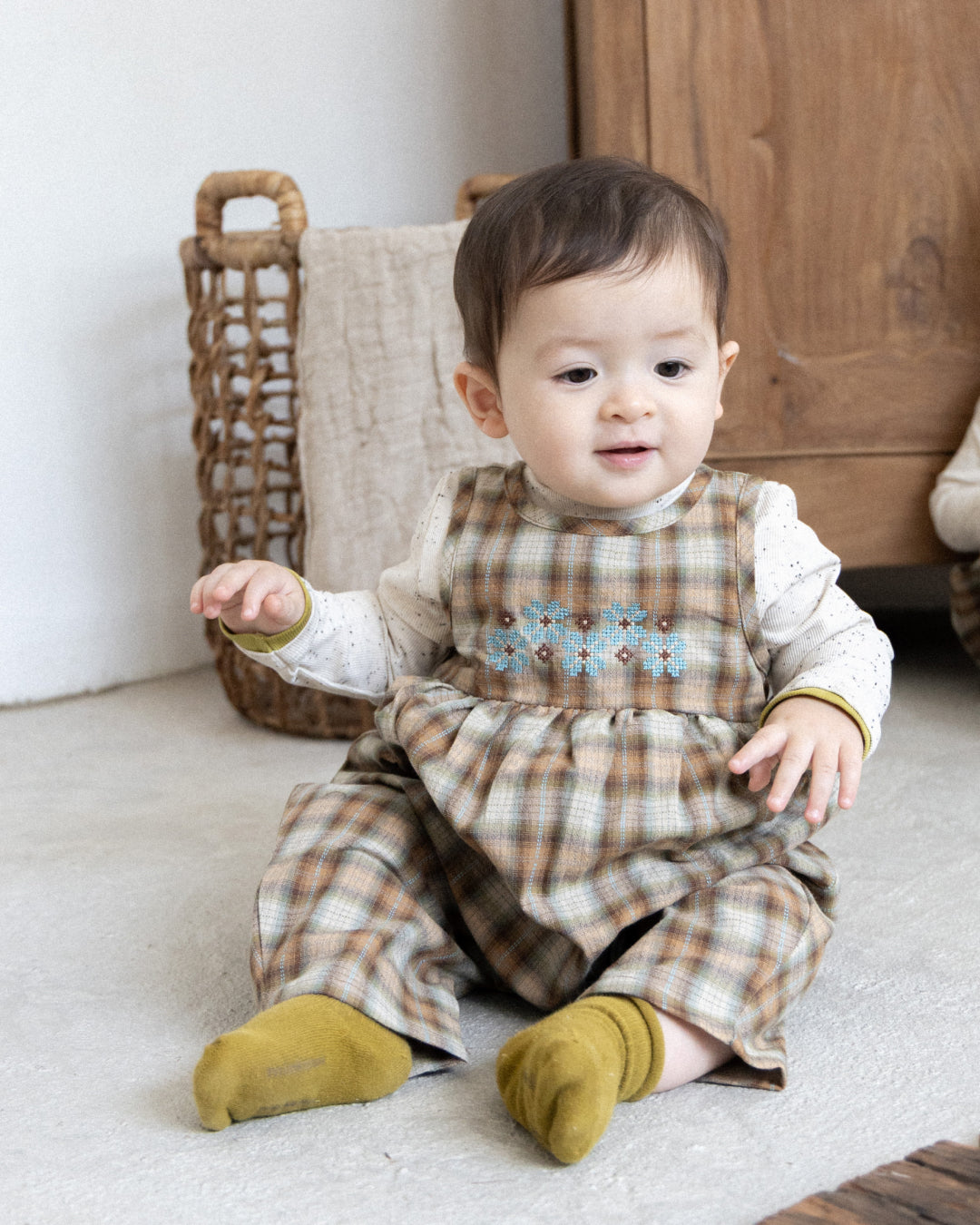 Cookie Chip Turtleneck - Pistachio  [Doucement] (25AW)【2025年10月下旬以降お届け予定】