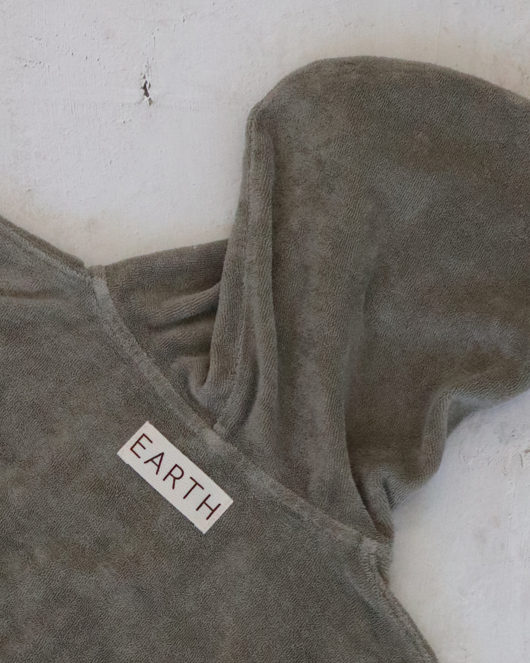 Volume hoodie - Khaki [EARTH THE ARCHIVE] (26AW)