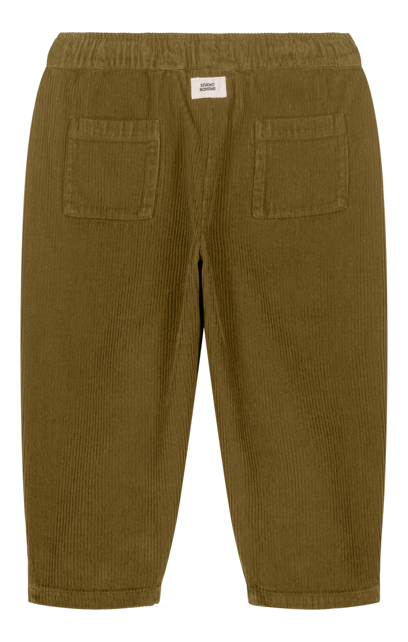 CARROT PANTS - GREEN NUTRIA [STUDIO BOHEME] (25AW)