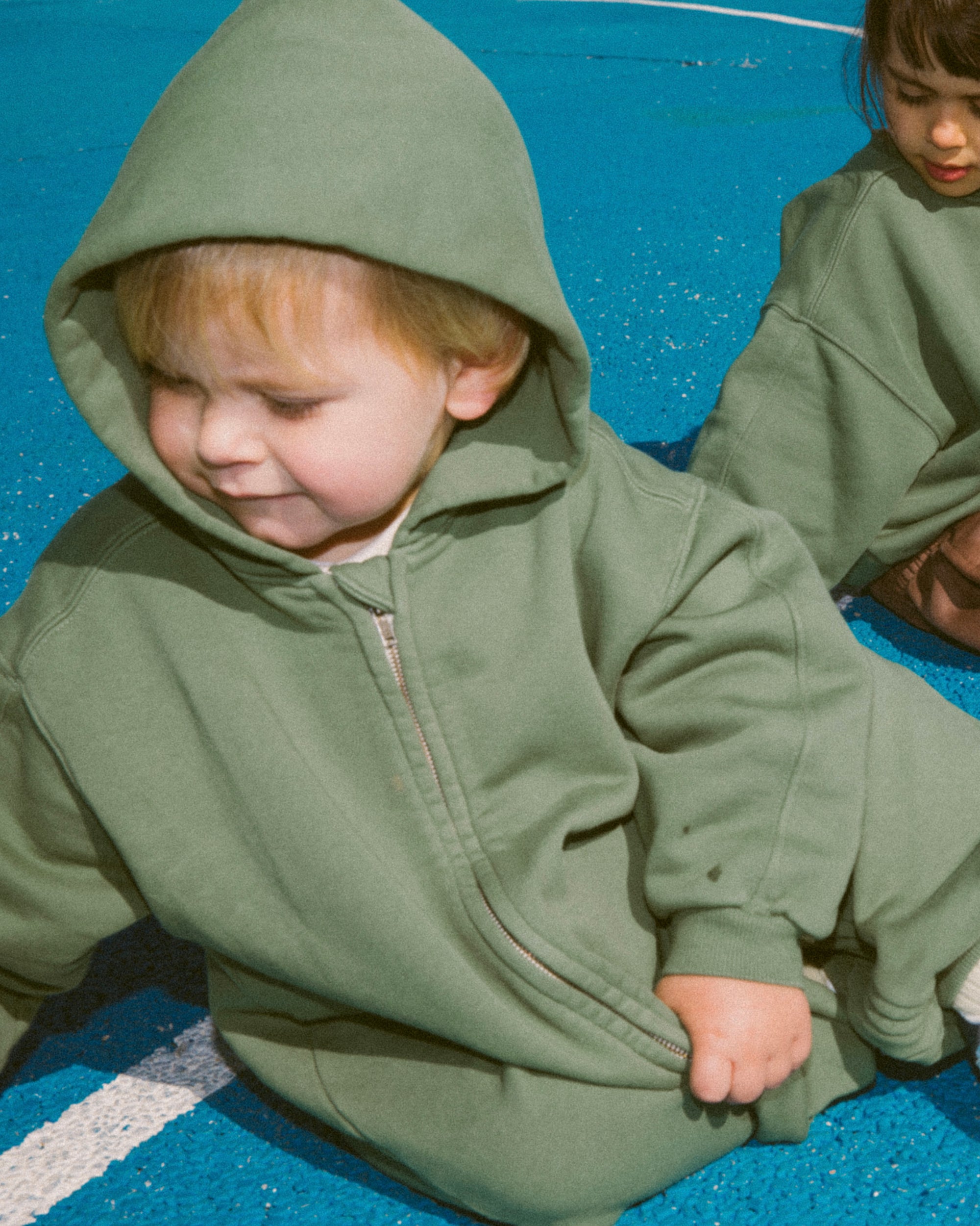 Organic French terry suit - Brown [EARTH THE ARCHIVE] (26AW)