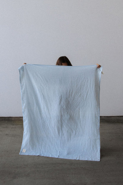Hand Tie Swaddle - Blue Tie Dye [EARTH THE ARCHIVE]