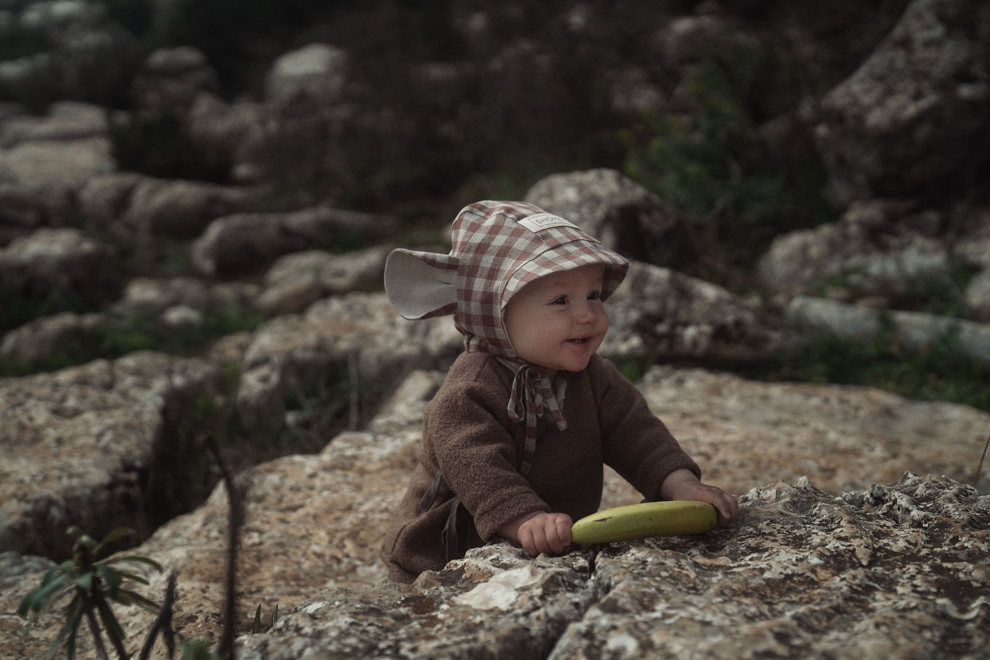 【オーダー会】'MONKEY' LINEN BONNET [SHOMKA] 【2026年5月下旬以降順次発送】