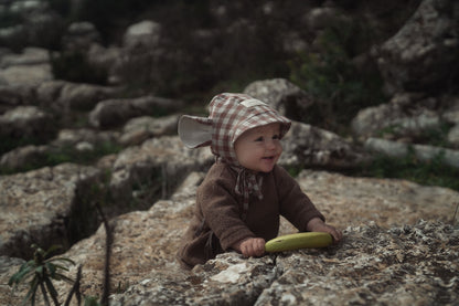 【オーダー会】'MONKEY' LINEN BONNET [SHOMKA] 【2026年4月中旬以降順次発送】