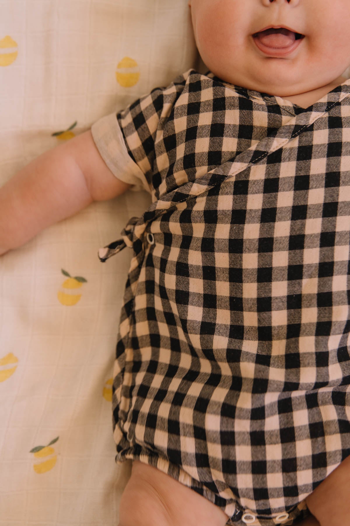 ROMPER NUAGE - GINGHAM [STUDIO BOHEME] (26SS)