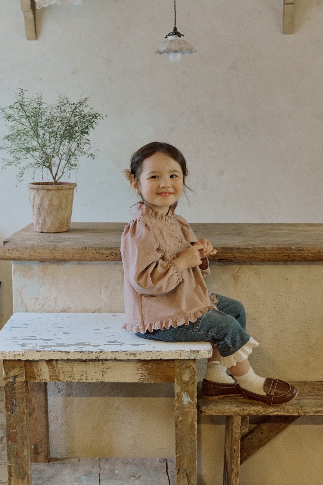 [Puella FLO] rumi denim pants