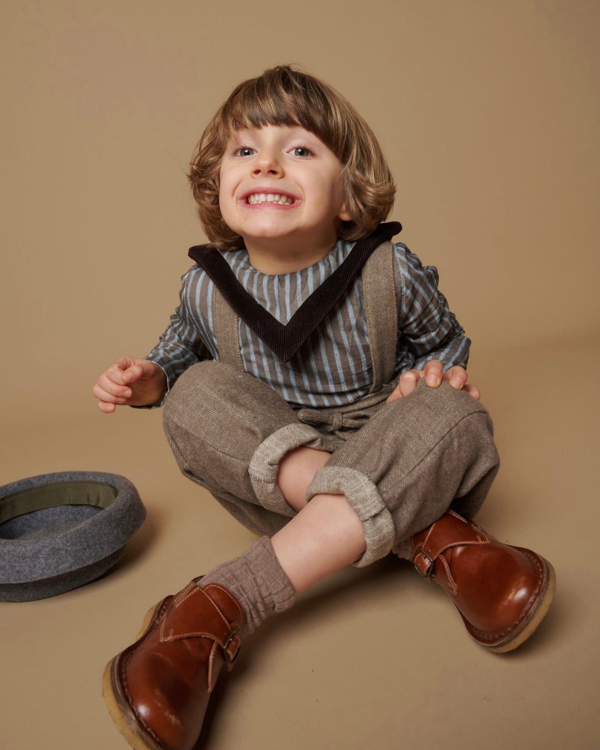 Brooks Trousers - Cocoa wash [HELLO LUPO] (25AW)