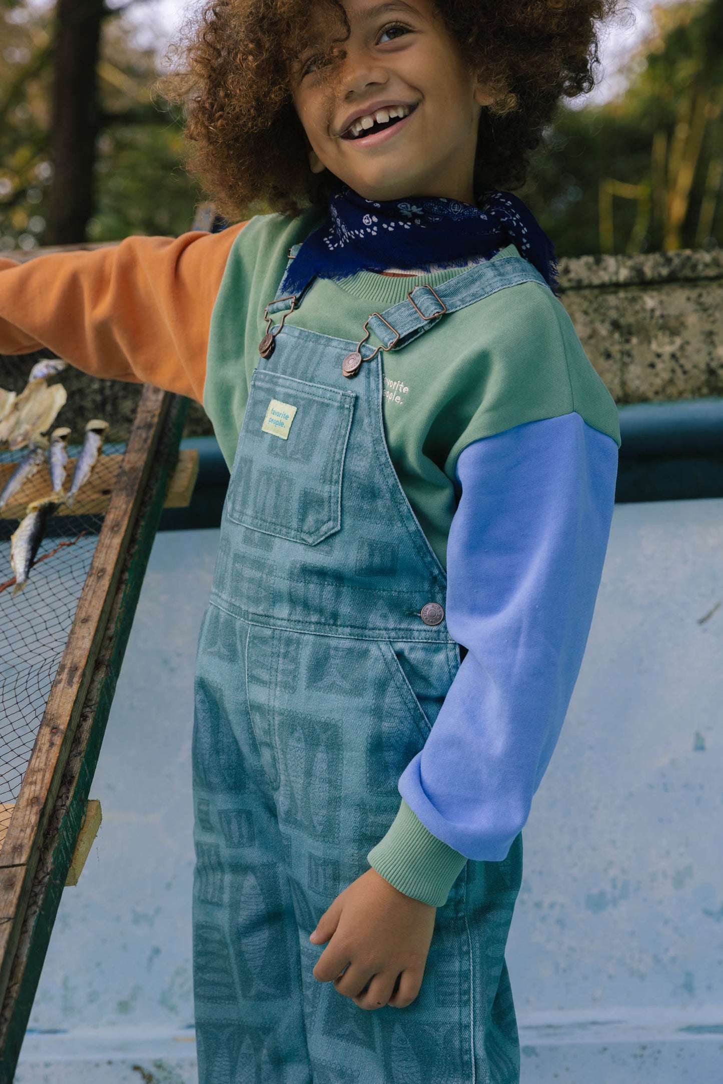 ALFAMA KIDS OVERALLS [Favorite People] (25AW)