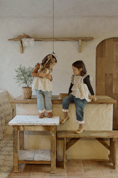 [Puella FLO] rumi denim pants