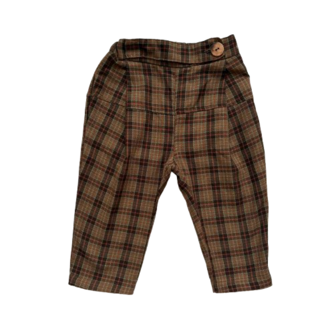 HELLO LUPO サスペンダー付きデニムパンツ 18-24M ズボン | Hello Lupo