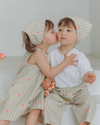 Peach Bloom Dress  [Doucement] (25SS)