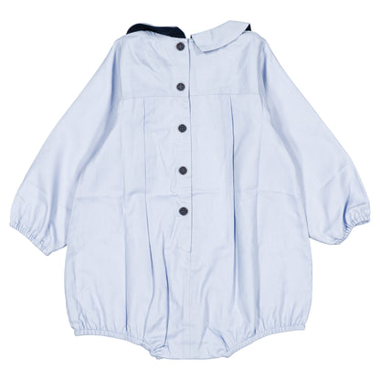 【オーダー会】 Romper BATIGNOLLES - soft blue [Maison Marelle](25AW Drop1) 【2025年12月中旬以降発送予定】