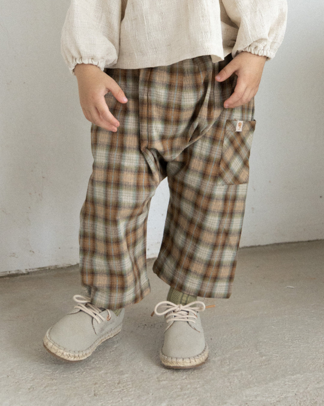 Forest Check Pocket Pants
 [Doucement] (25AW)【2025年10月下旬以降お届け予定】