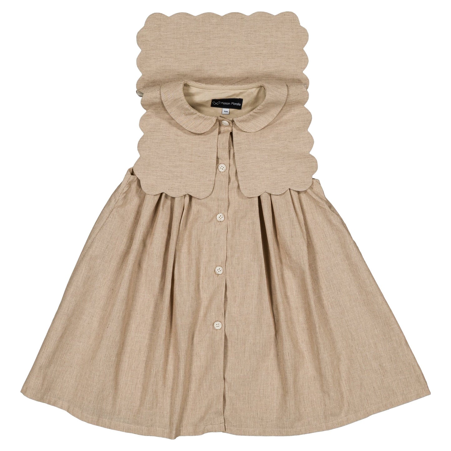 Dress ELYSEE - Beige [Maison Marelle](25SS DROP2)
