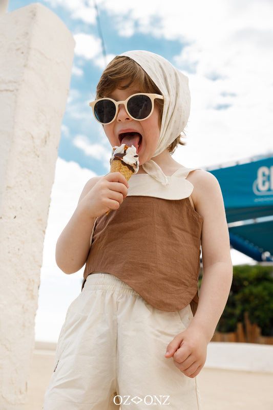 Ice cream, please (Only top) - choco  [OZONZ] (25SS)