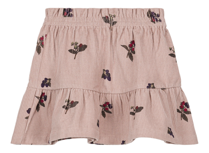 【予約販売】 SAMBA FRILL SKIRT CORDUROY - LIGHT MAUVE / BLACKBERRIES [STUDIO BOHEME] (25AW) 【2025年9月中旬以降入荷予定】