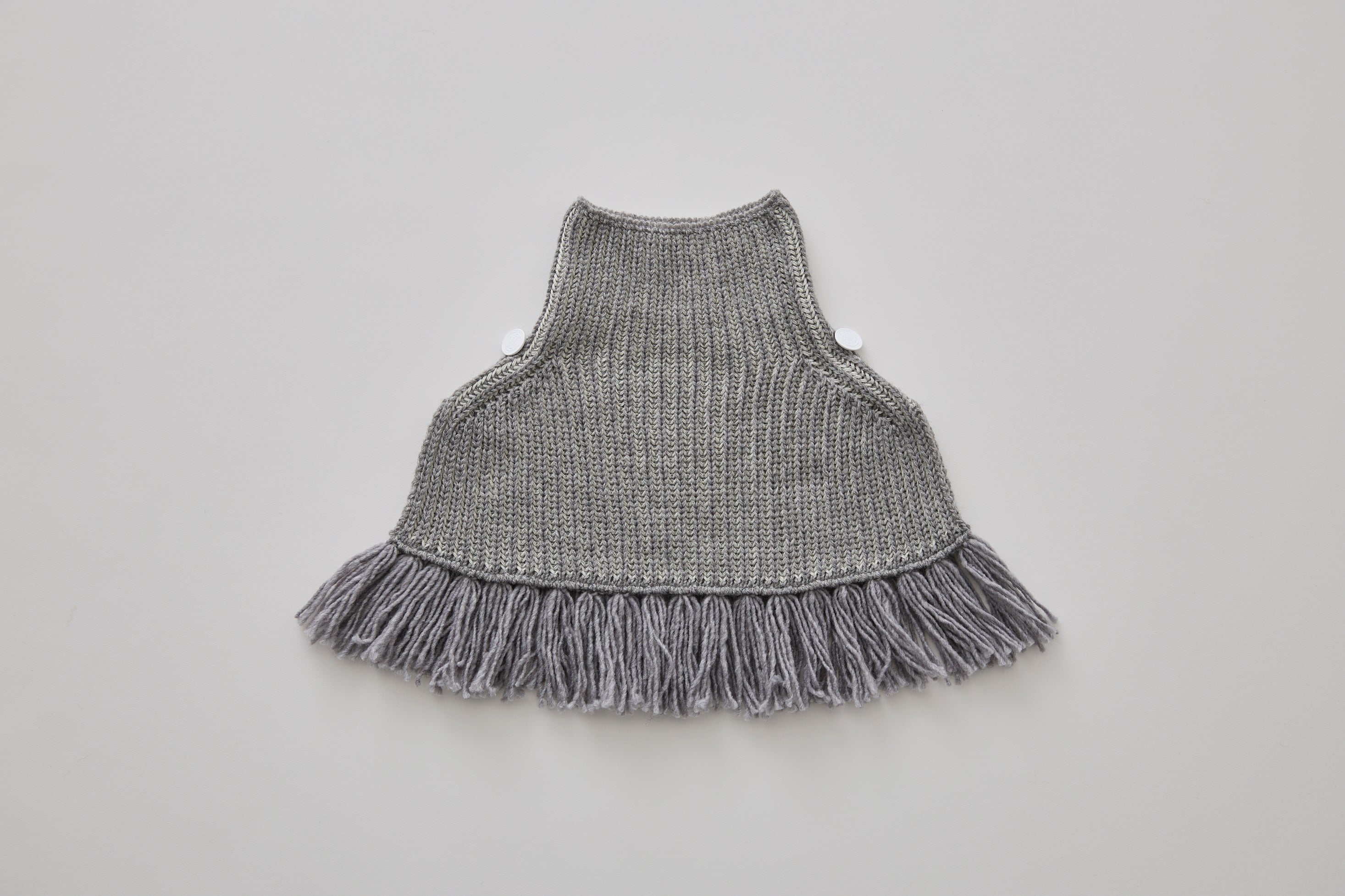 新品タグ付き　elfinfolk エルフィンフォルク Rib Knit Knights Cape Ⅱ - Gray [eLfinFolk / エルフィン
