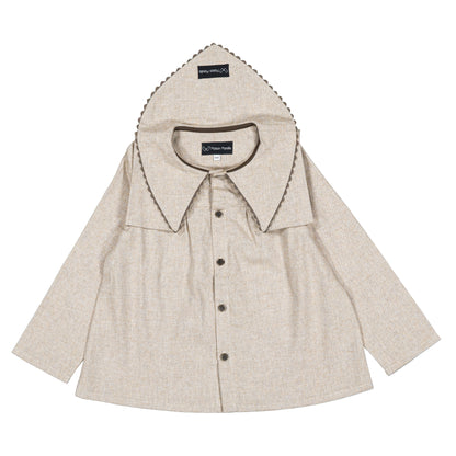 【オーダー会】 Shirt DUC - flannel beige [Maison Marelle](25AW Drop1) 【2025年12月中旬以降発送予定】