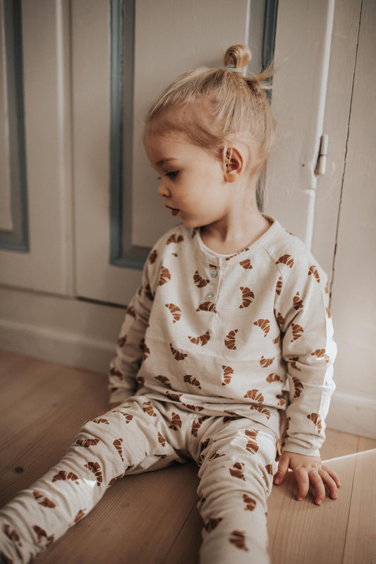 L/S T-SHIRT CROISSANT ORGANIC