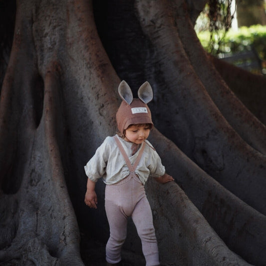 [ASH generation] squirrel bonnet (straight) / cocoa