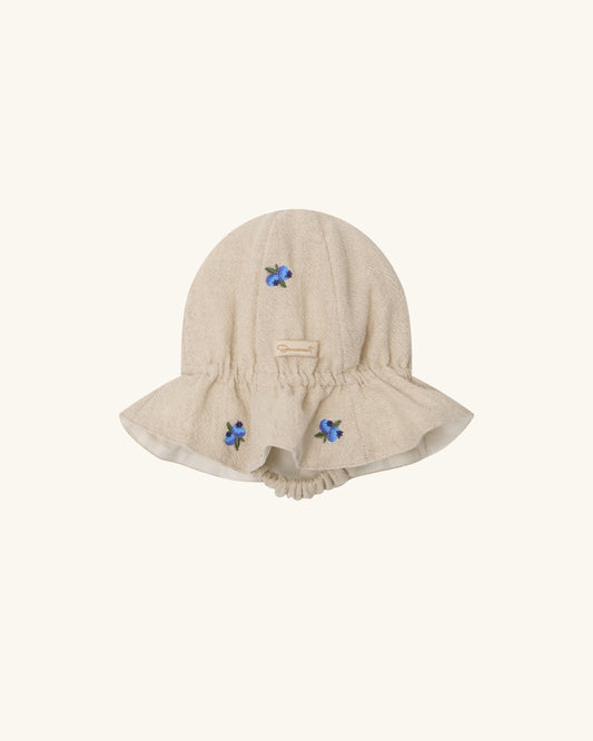 Blueberry Linen Bucket Hat [Doucement] (26SS)
