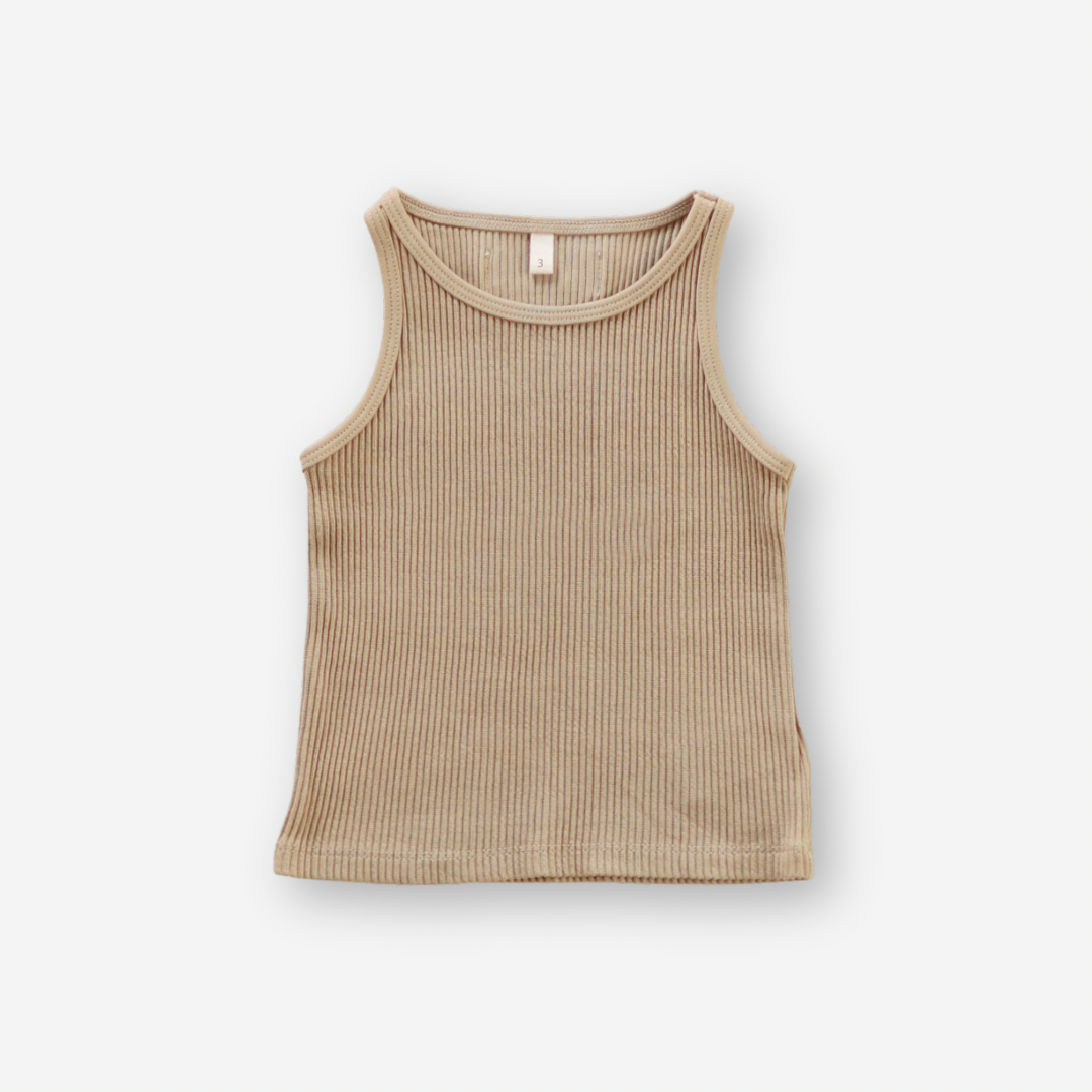 【26年11月オーダー会】 Ribbed Sleeveless [EARTH THE ARCHIVE] 【2026年3月上旬以降お届け予定】