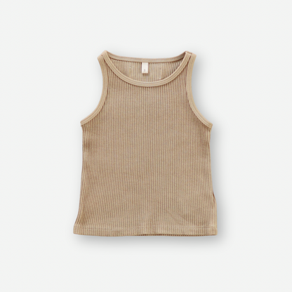【26年11月オーダー会】 Ribbed Sleeveless [EARTH THE ARCHIVE] 【2026年3月上旬以降お届け予定】