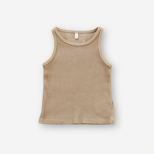 【26年11月オーダー会】 Ribbed Sleeveless [EARTH THE ARCHIVE] 【2026年3月上旬以降お届け予定】