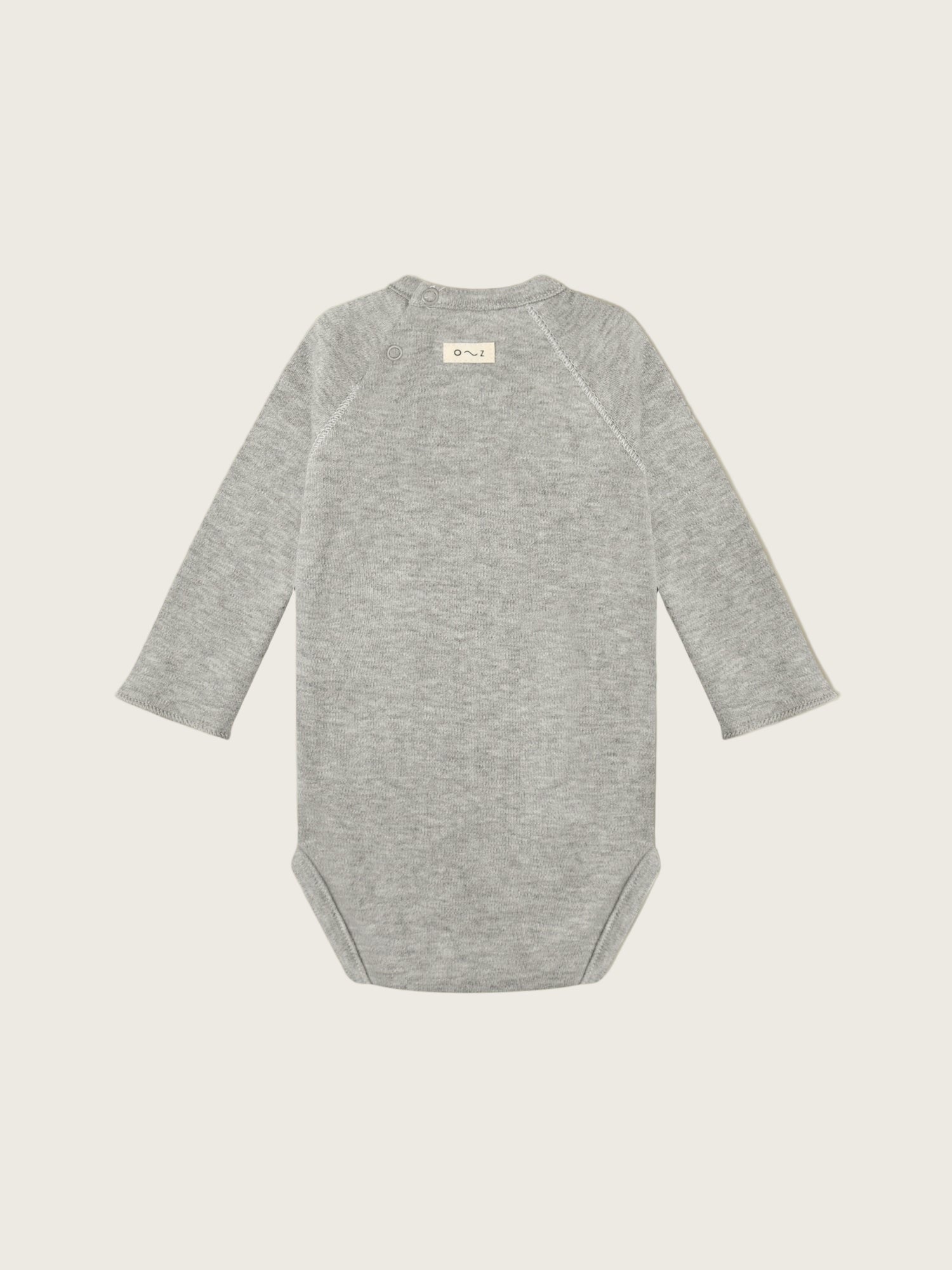 GREY MELANGE CHOCOLATE BODYSUIT [organic zoo] (Core Collection)